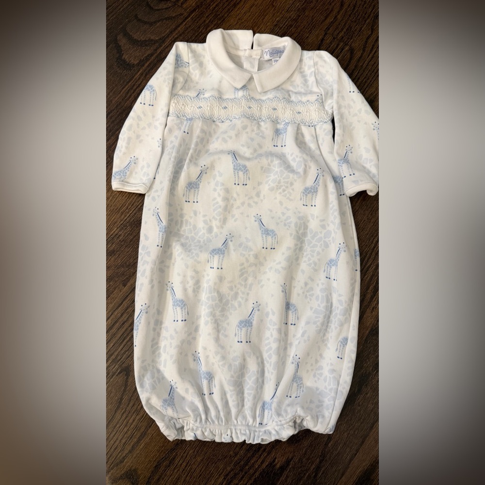 Nellapima 3-6 mo baby boy giraffe outfit cute NWOT